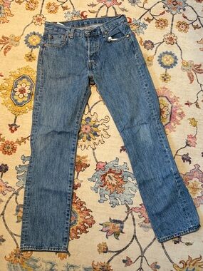 Levi's Men's Straight-Leg 501 Denim Jeans 30x32